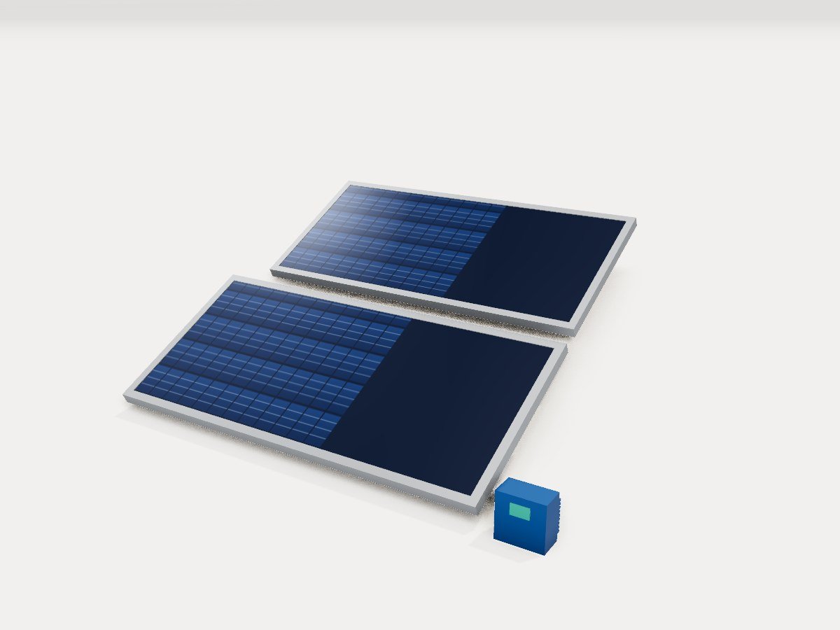 Kit solaire 400 W complet